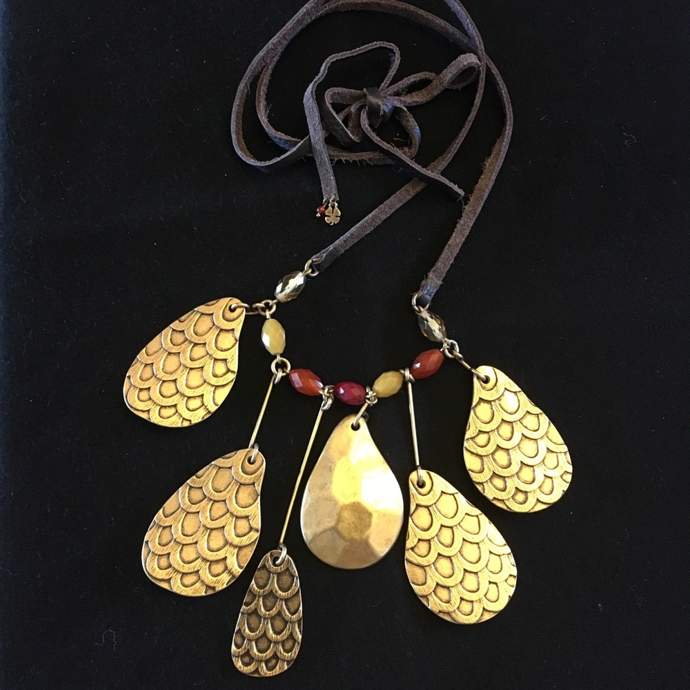 Brass Lucky Brand Necklace